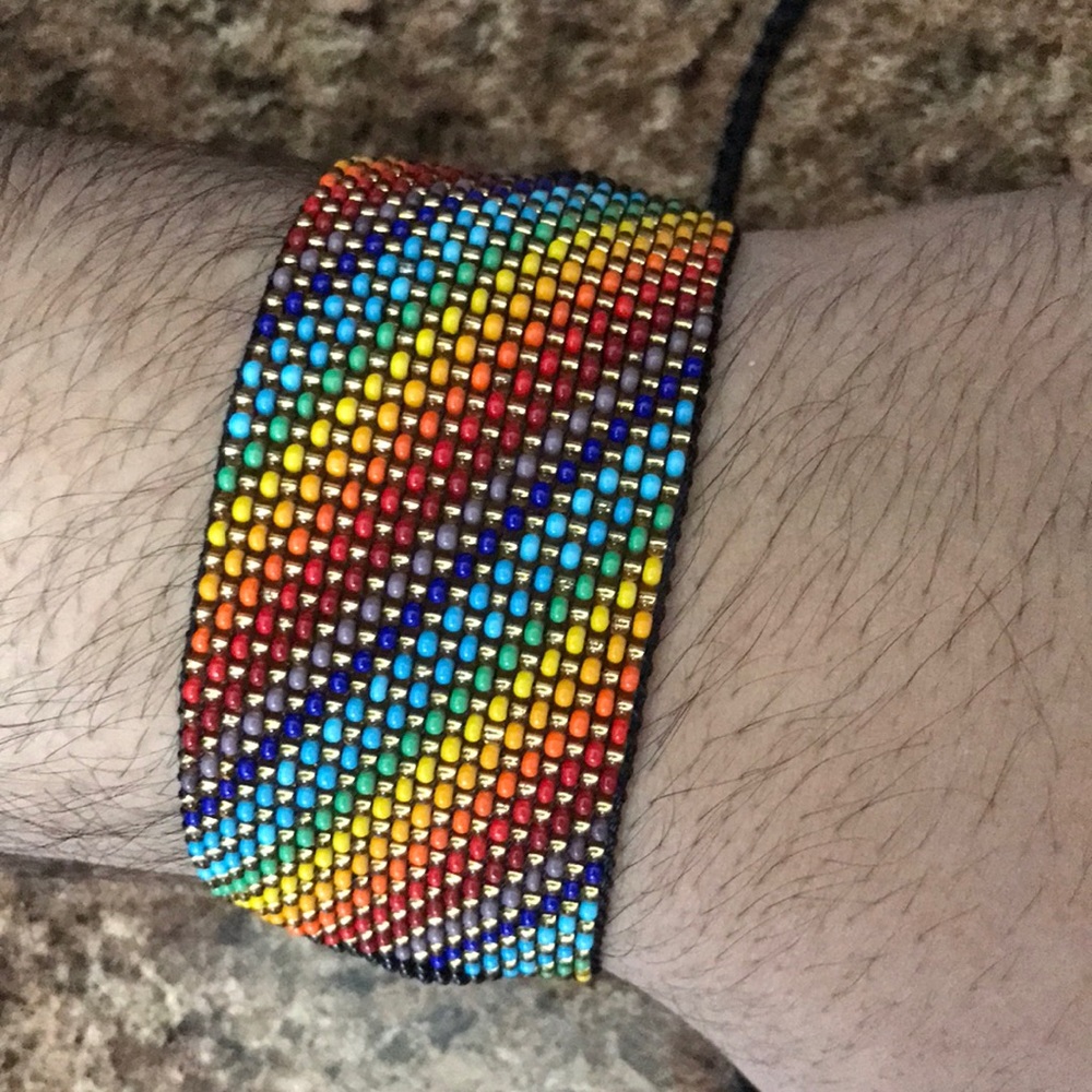 MULTI COLOR Unisex Beautiful handmade bracelet from Colombia